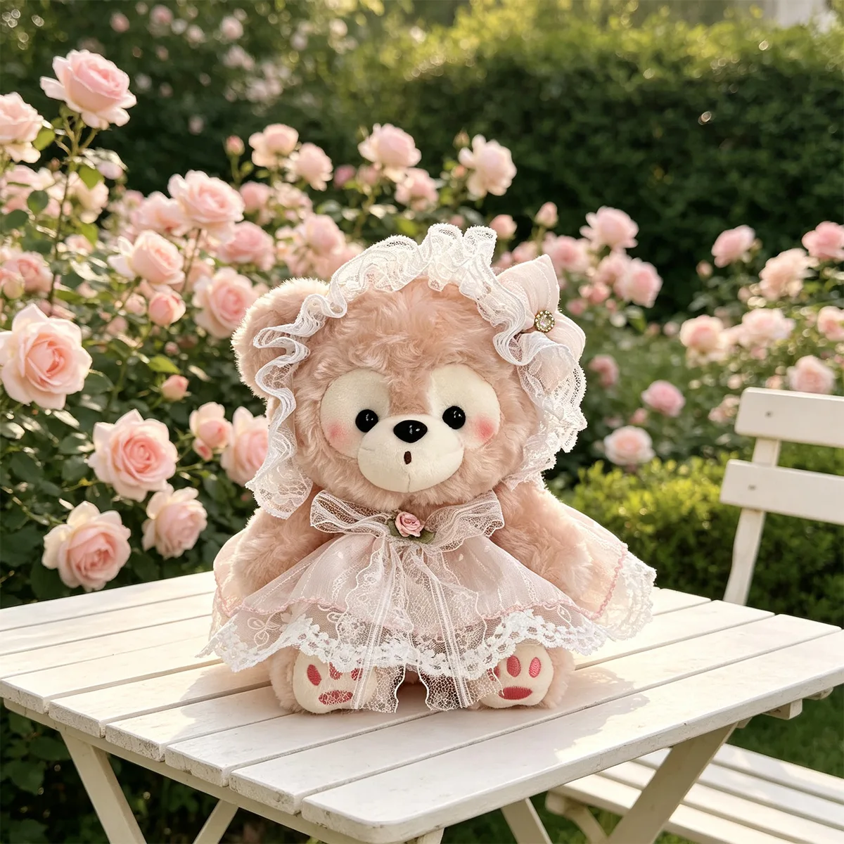 SKU: Y3894 · Gala Princess Bear (26cm · Multi-Tier Organza Ballgown)