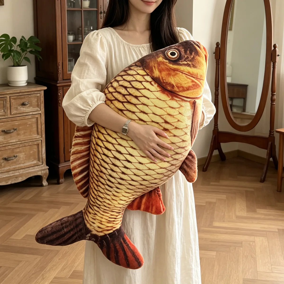 SKU: YY3744 · 100cm Realistic Golden Koi (100cm · Lucky Fortune Big Redemption)